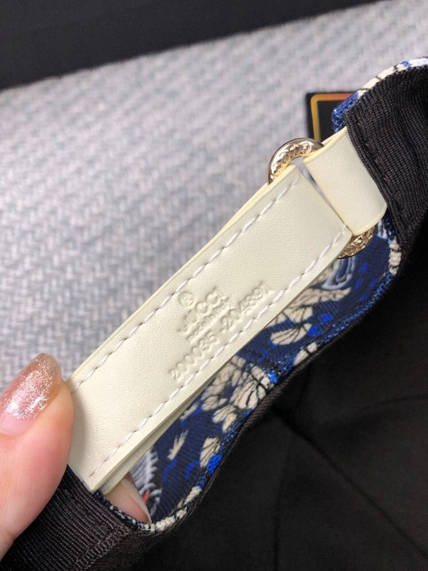 ブランド帽子素材ディテール